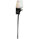 Hubbardton Forge Antasia Frost Left 26 1/2&quot; High Wall Sconce
