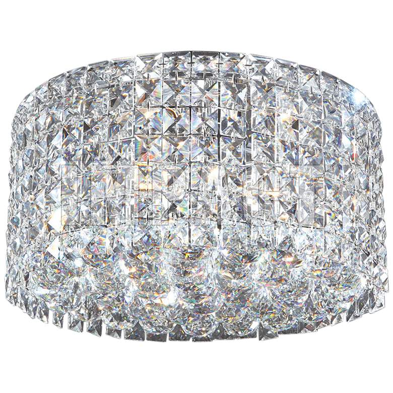 Image 1 James R. Moder 13" Wide Imperial Crystal Ceiling Fixture