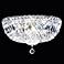 James R. Moder 14" Wide Imperial Crystal Ceiling Fixture