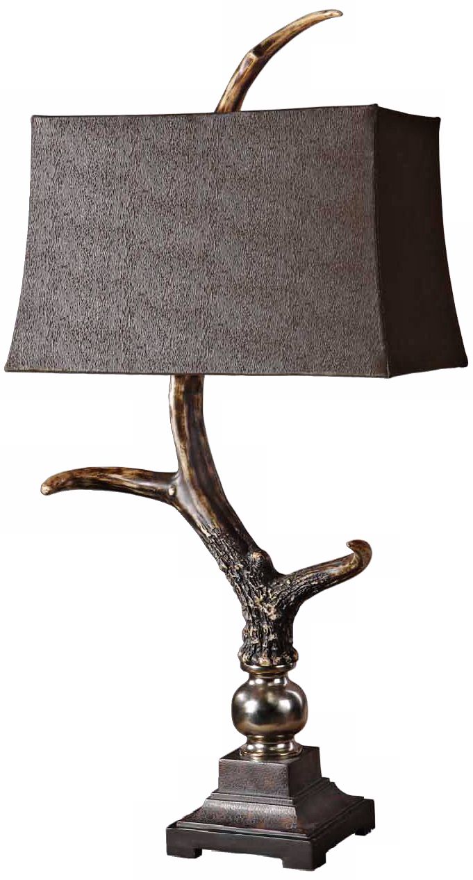 Uttermost Stag HornTable Lamp R6473 Lamps Plus