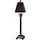 Uttermost Bellcord Black and Bronze Buffet Table Lamp