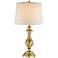 Fairlee Antique Brass Candlestick Table Lamp