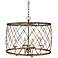 Dury 23" Wide Century Silver Pendant Chandelier by Quoizel