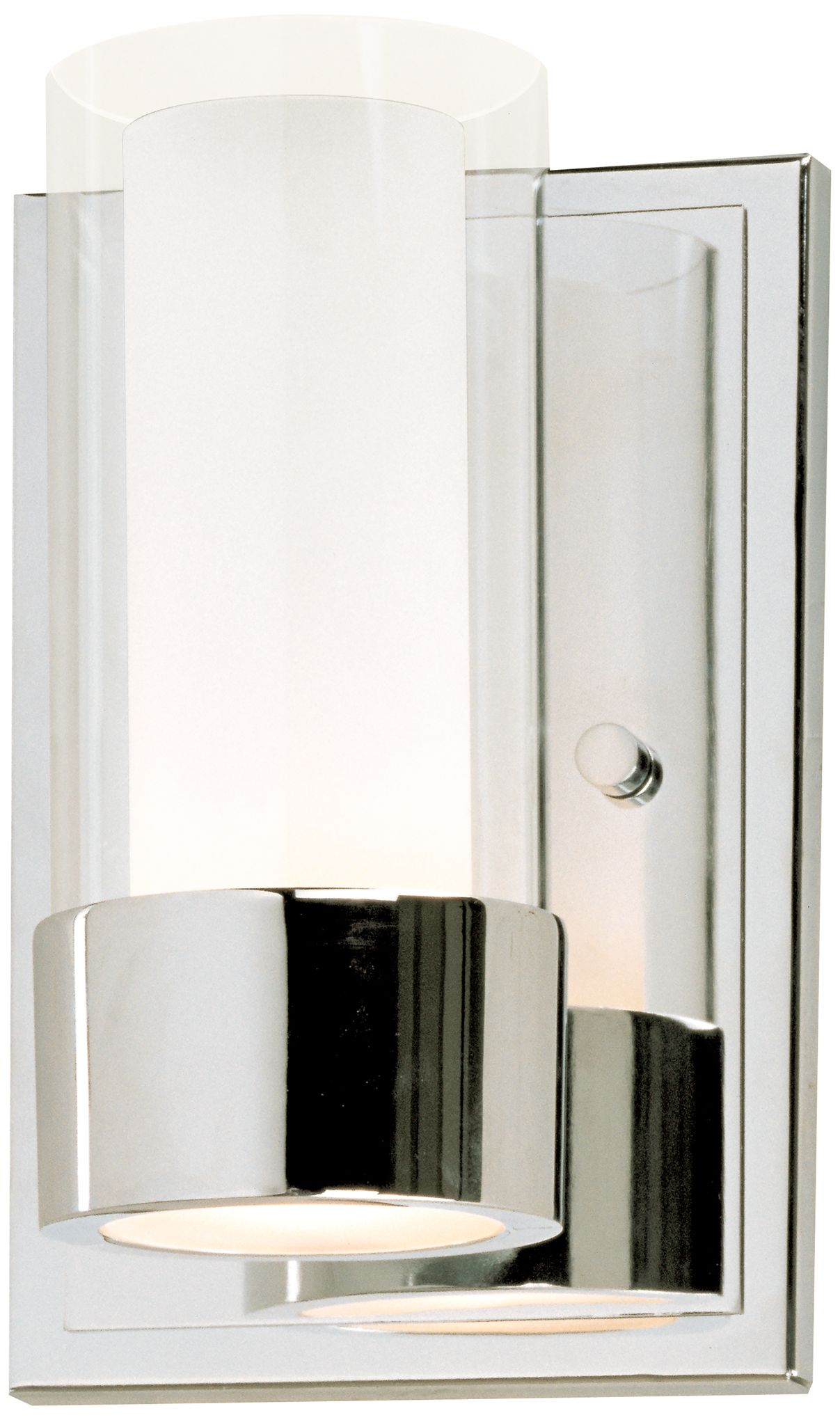 Maxim Silo Polished Chrome 7 1/2" High Wall Sconce