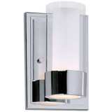 Maxim Silo Polished Chrome 7 1/2&quot; High Wall Sconce