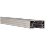 Lightolier Single-Circuit 4&#39; Brushed  Nickel Track Section