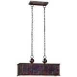 Uttermost Albiano Rectangle 28&quot; Wide 2-Light Chandelier