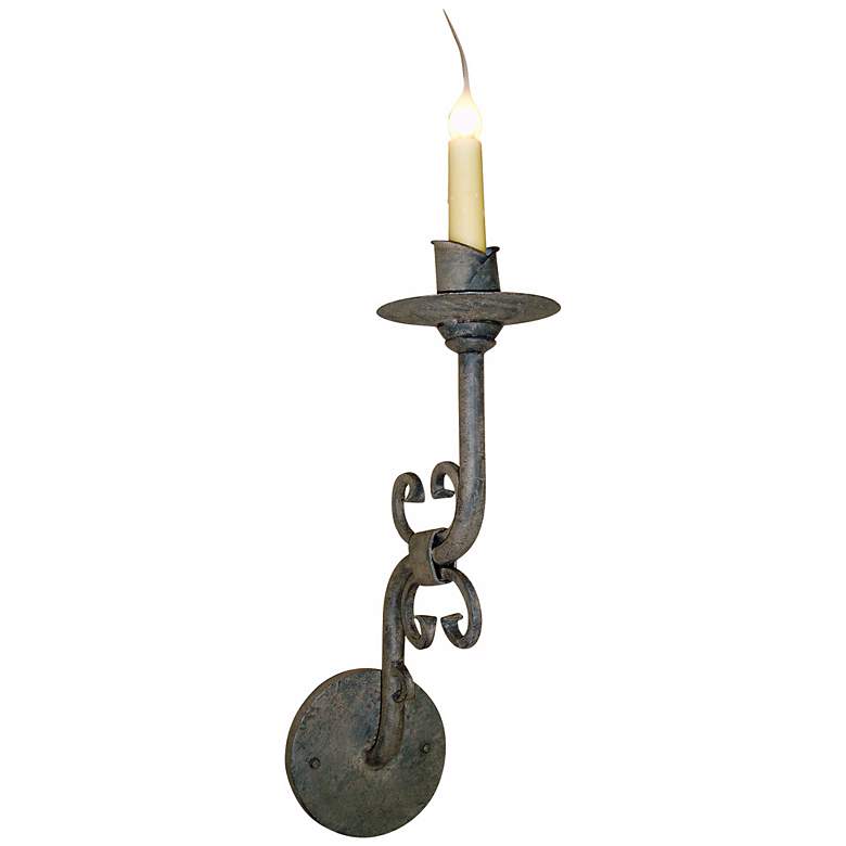 Laura Lee Tuscany Single Light  22&quot; High Wall Sconce