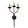 Laura Lee 3-Light  24" High Wall Sconce