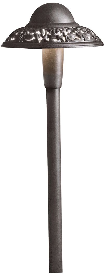 Kichler 22 1/4" High LED PiercedDome Bronze Path Light T3413