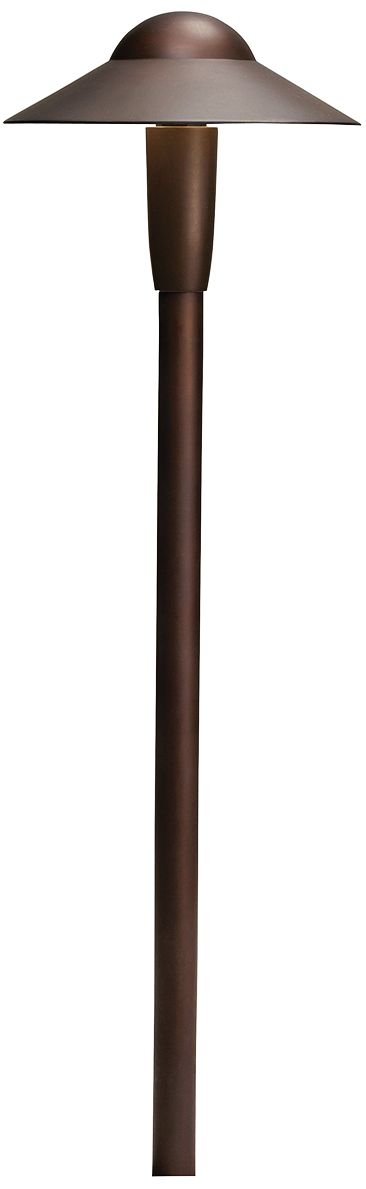 Kichler Landscape 6 1/4" Wide LED Bronze Dome Path Light