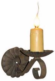 Laura Lee Louisiana Single Light 5 1/2" High Wall Sconce