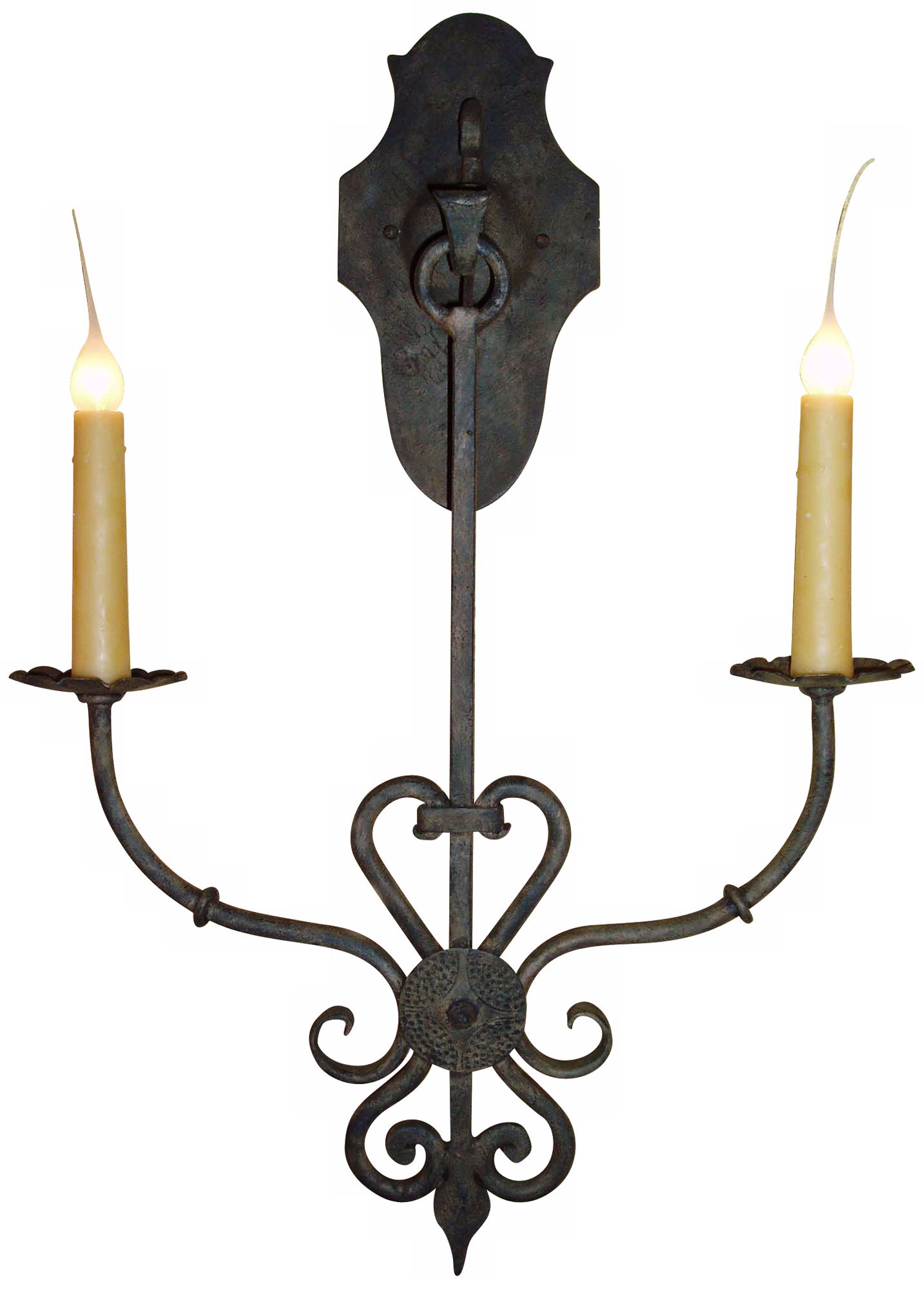 Laura Lee Jasmine 2-Light 29" High Wall Sconce