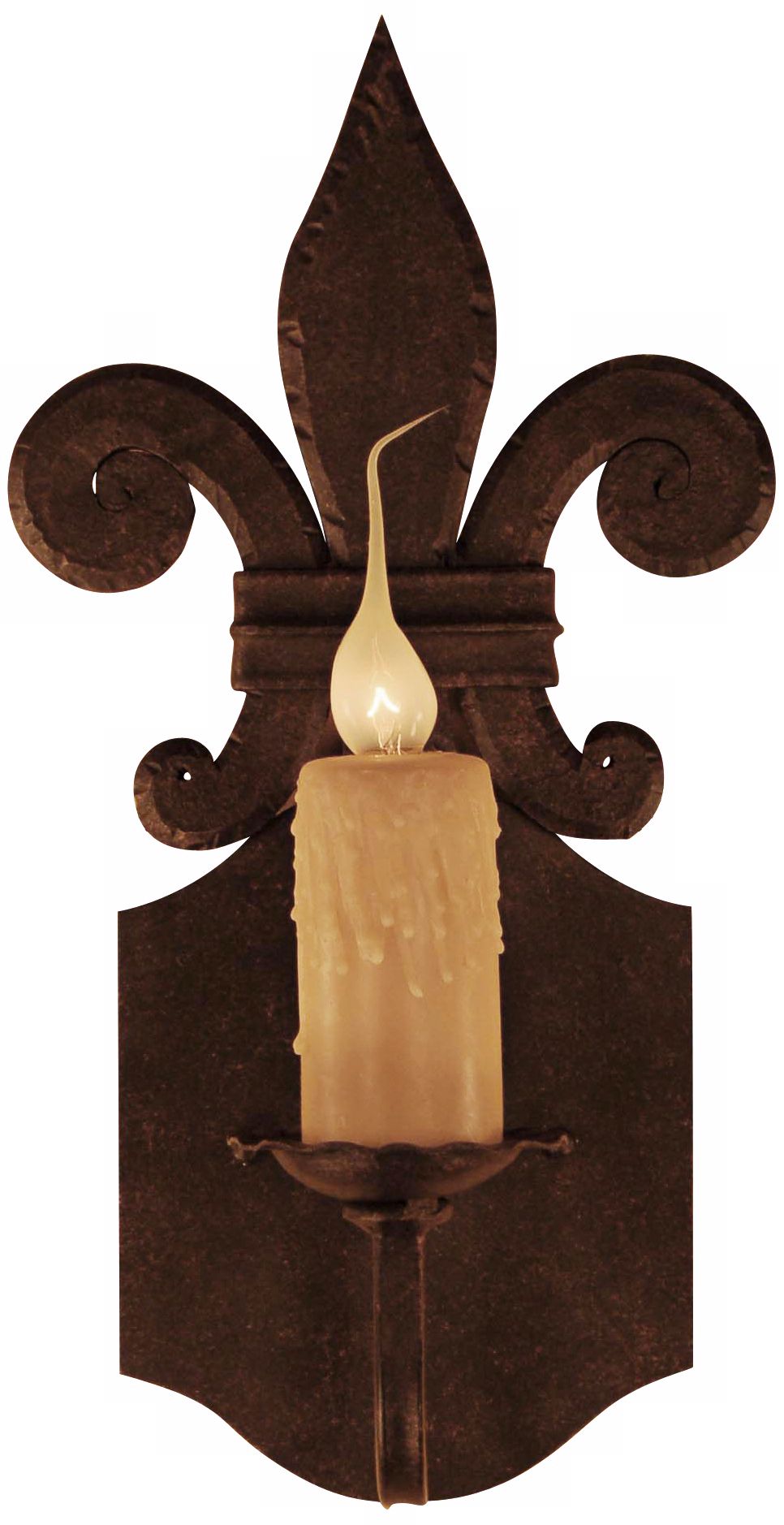 Laura Lee Florence Single Light 16" High Wall Sconce