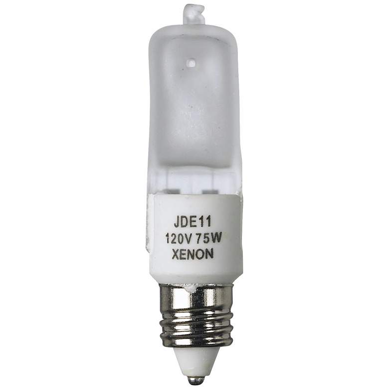 Image 1 Xenon Minican E11 75 Watt Light Bulb