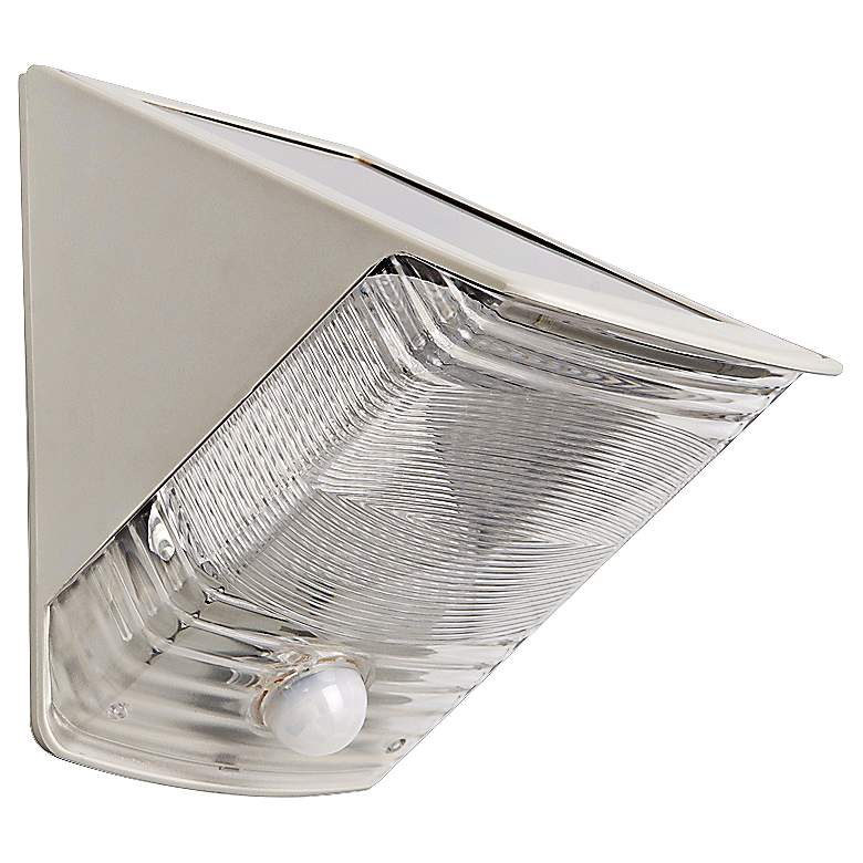 Solar Powered Motion Activated LED Wedge Light