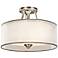 Kichler Lacey 15" Wide Antique Pewter Ceiling Light