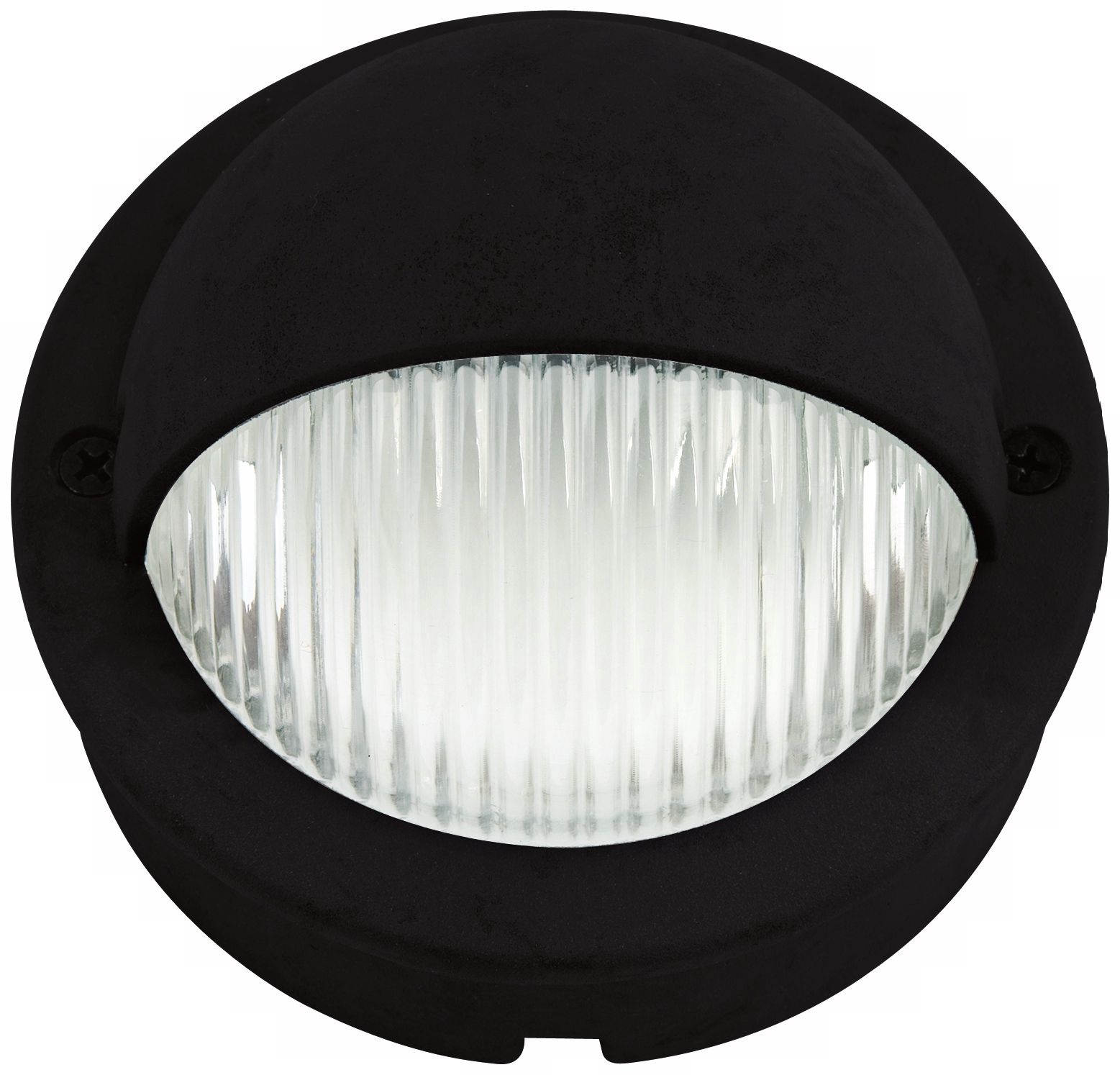 Black Finish LED 4" Wide Deck Light