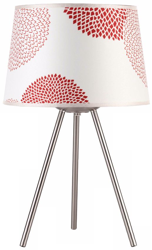 Lights Up! 20" High Weegee Small Red Mumm Accent Table Lamp