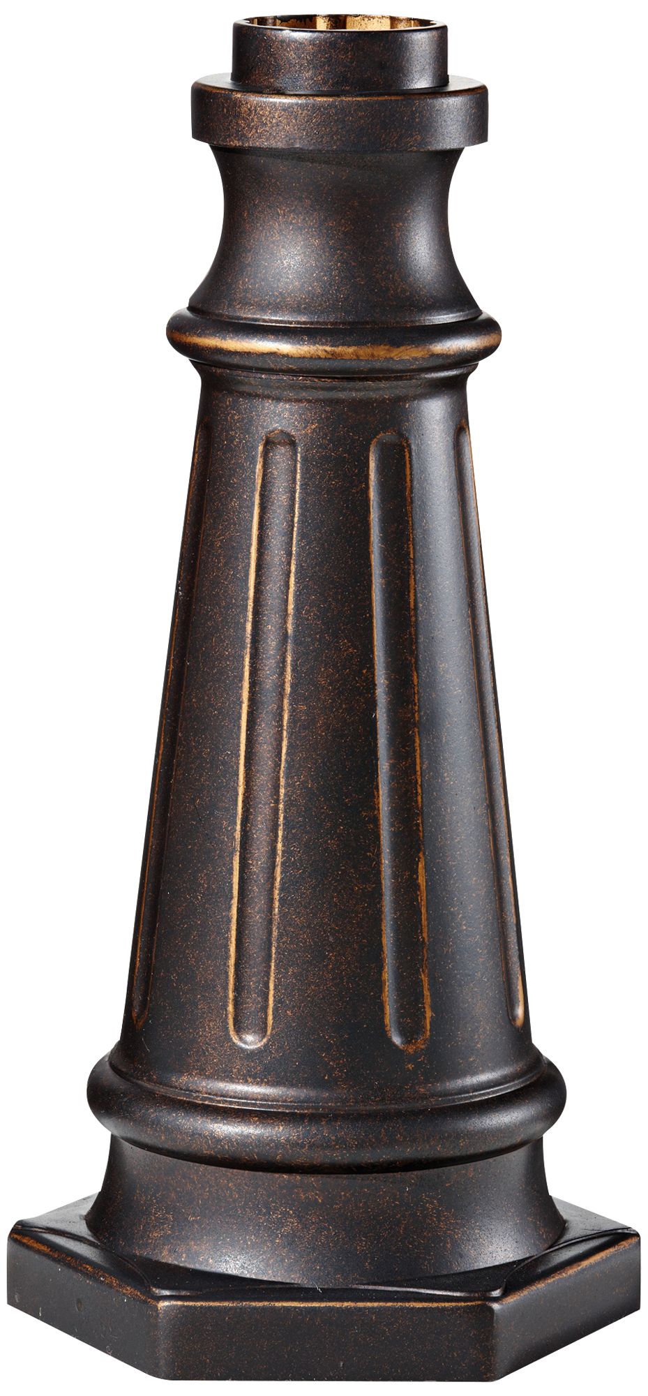 Feiss Slip-On Greek Bronze Outdoor Light Post Base