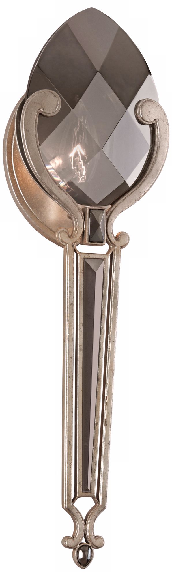 Corbett Femme Fatale Smoke Crystal 22 3/4" High Wall Sconce