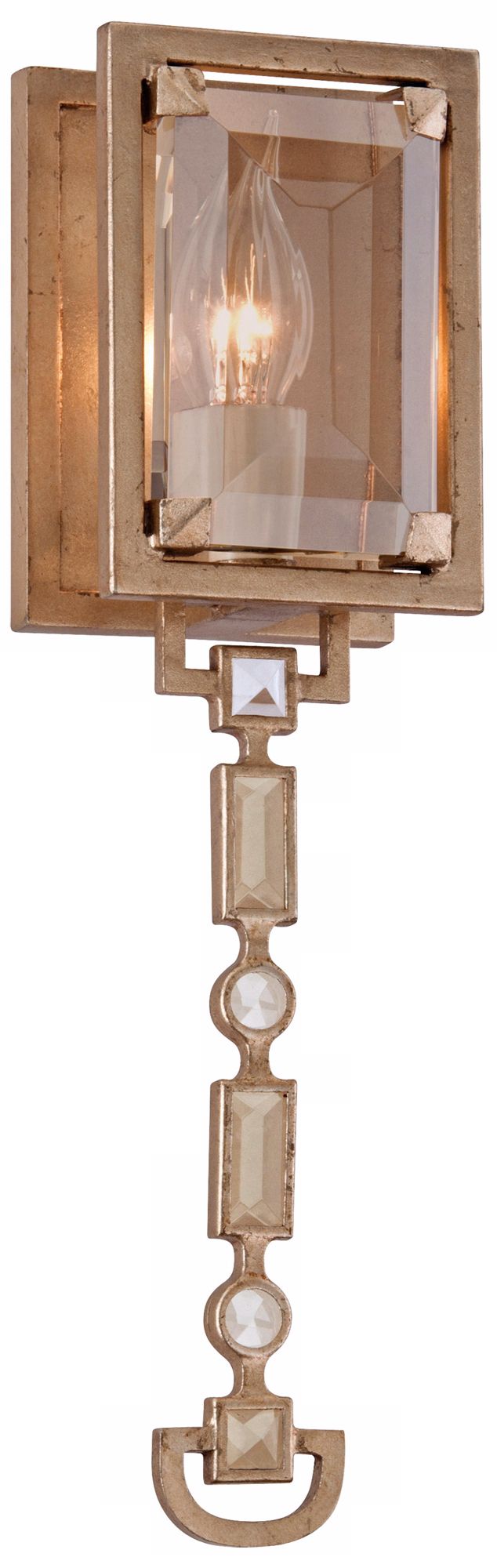 Corbett Paparazzi Topaz Leaf 15 3/4" High Wall Sconce