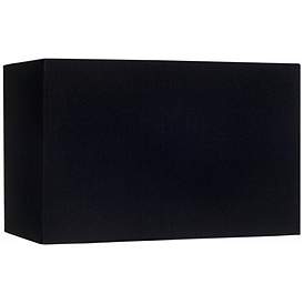 Rectangular Lamp Shades Lamps Plus, Black Rectangular Lamp Shade With Gold Lining Paper For Walls