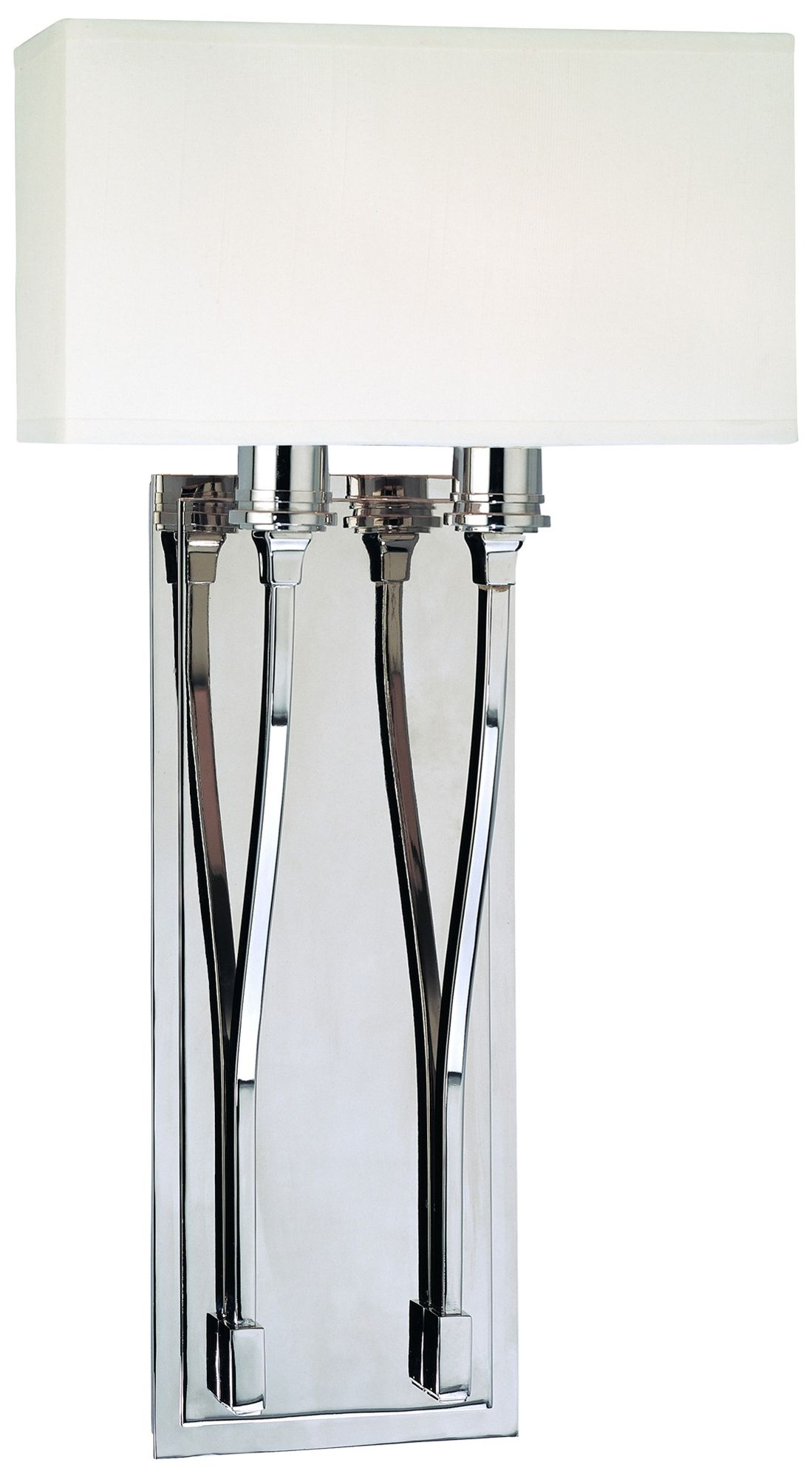 Hudson Valley Selkirk Polished Nickel 10" Wide Wall Sconce