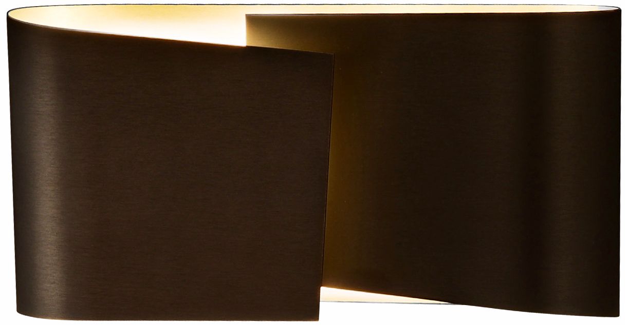 Holtkoetter Filia Old Bronze 4" High Wall Sconce