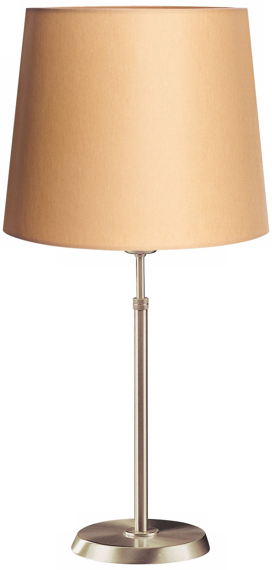 Holtkoetter Satin Nickel Lamp with Kupfer Shade