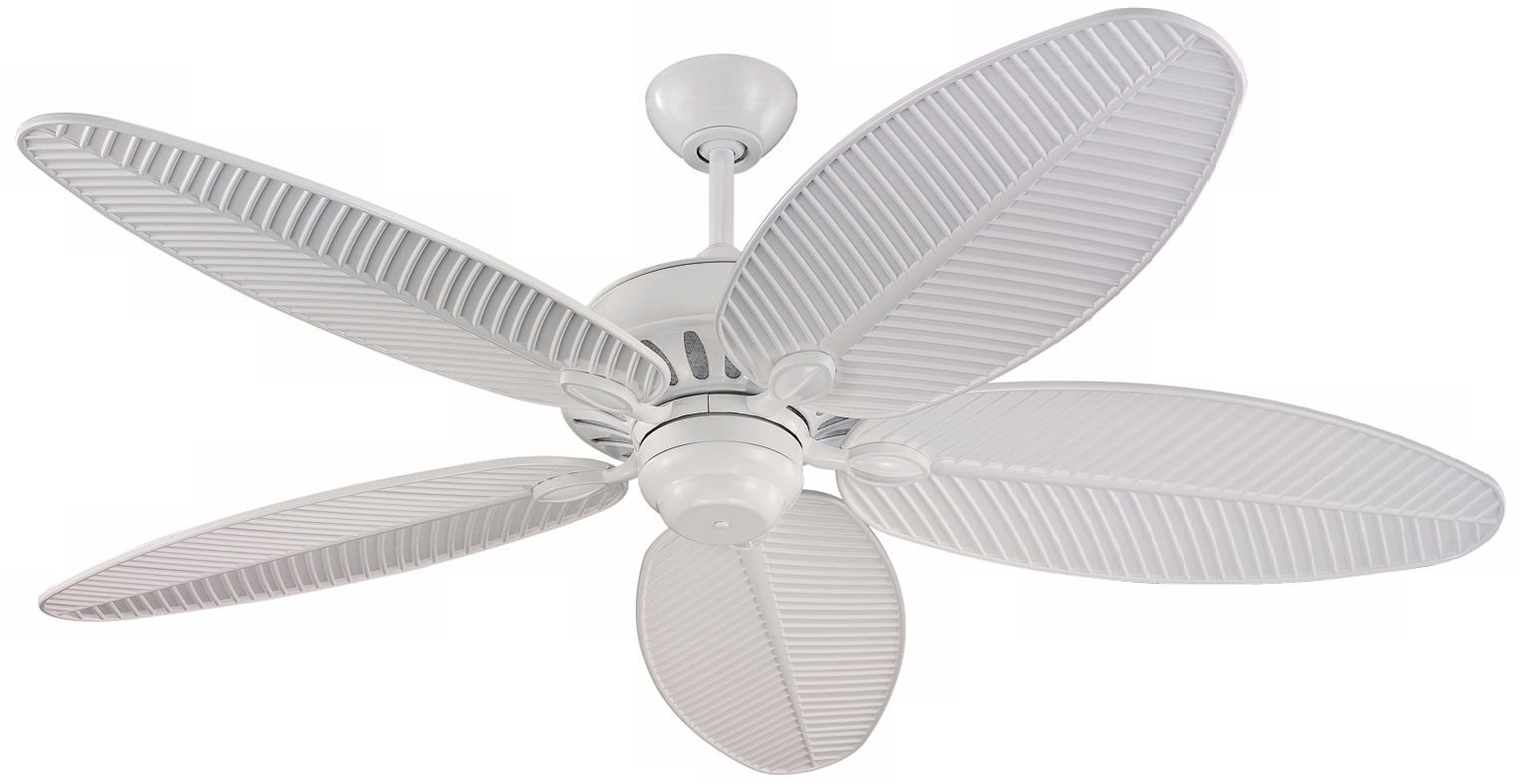 52 Monte Carlo Cruise White Wet Ceiling Fan U6012 Lamps Plus