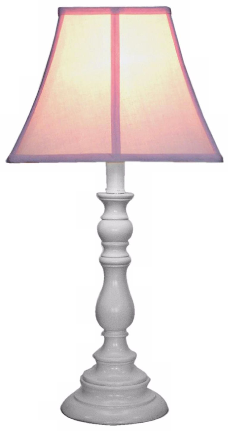 pastel pink desk lamp