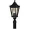 Feiss Cotswold Lane 22 1/2"H Black Outdoor Post Light