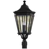 Feiss Cotswold Lane 27 1/2&quot;H Black Outdoor Post Light