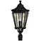 Feiss Cotswold Lane 27 1/2"H Black Outdoor Post Light