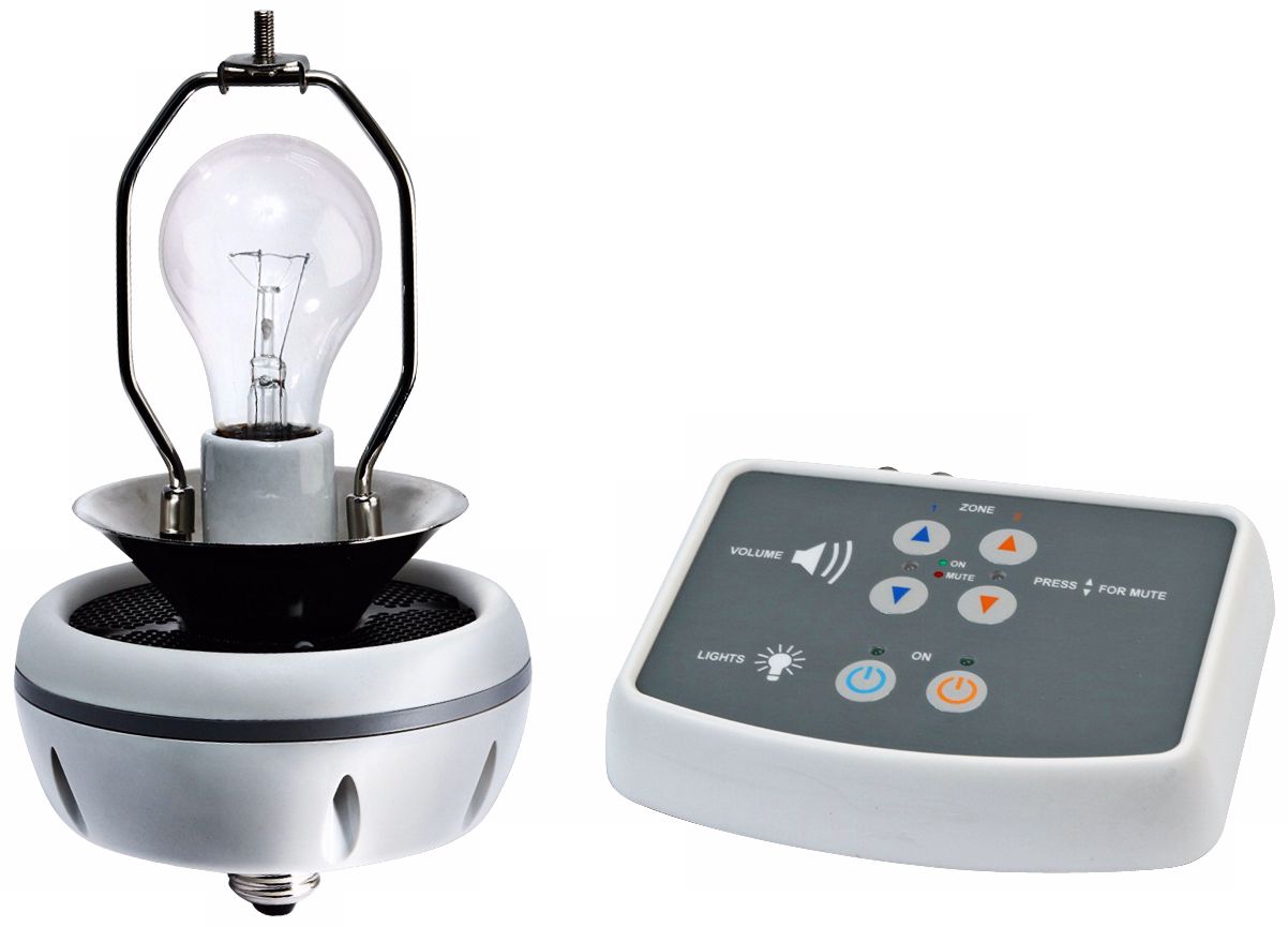 Sound of Light Lamp Top Wireless Speaker System