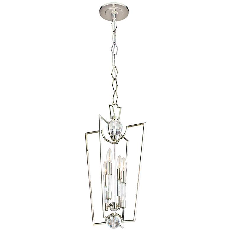 Hudson Valley Waterloo 25 3/4&quot; High Polished Nickel Pendant