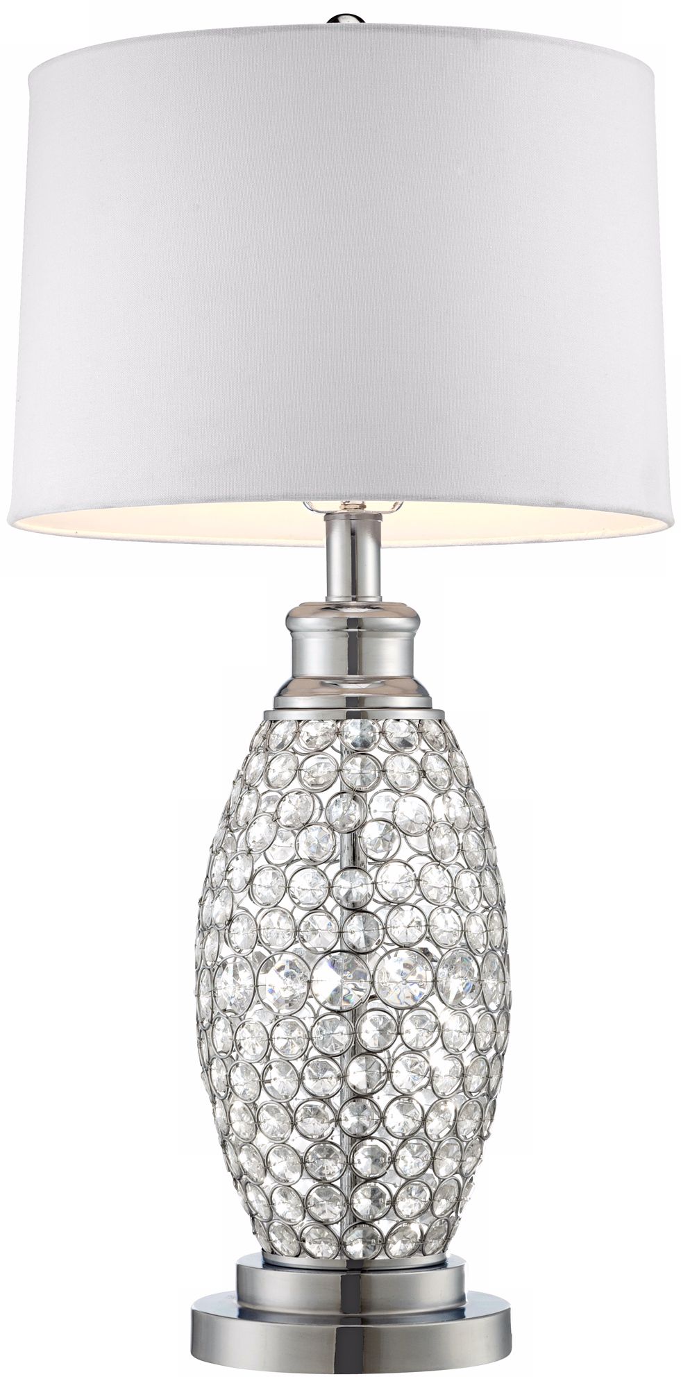 beaded table lamp