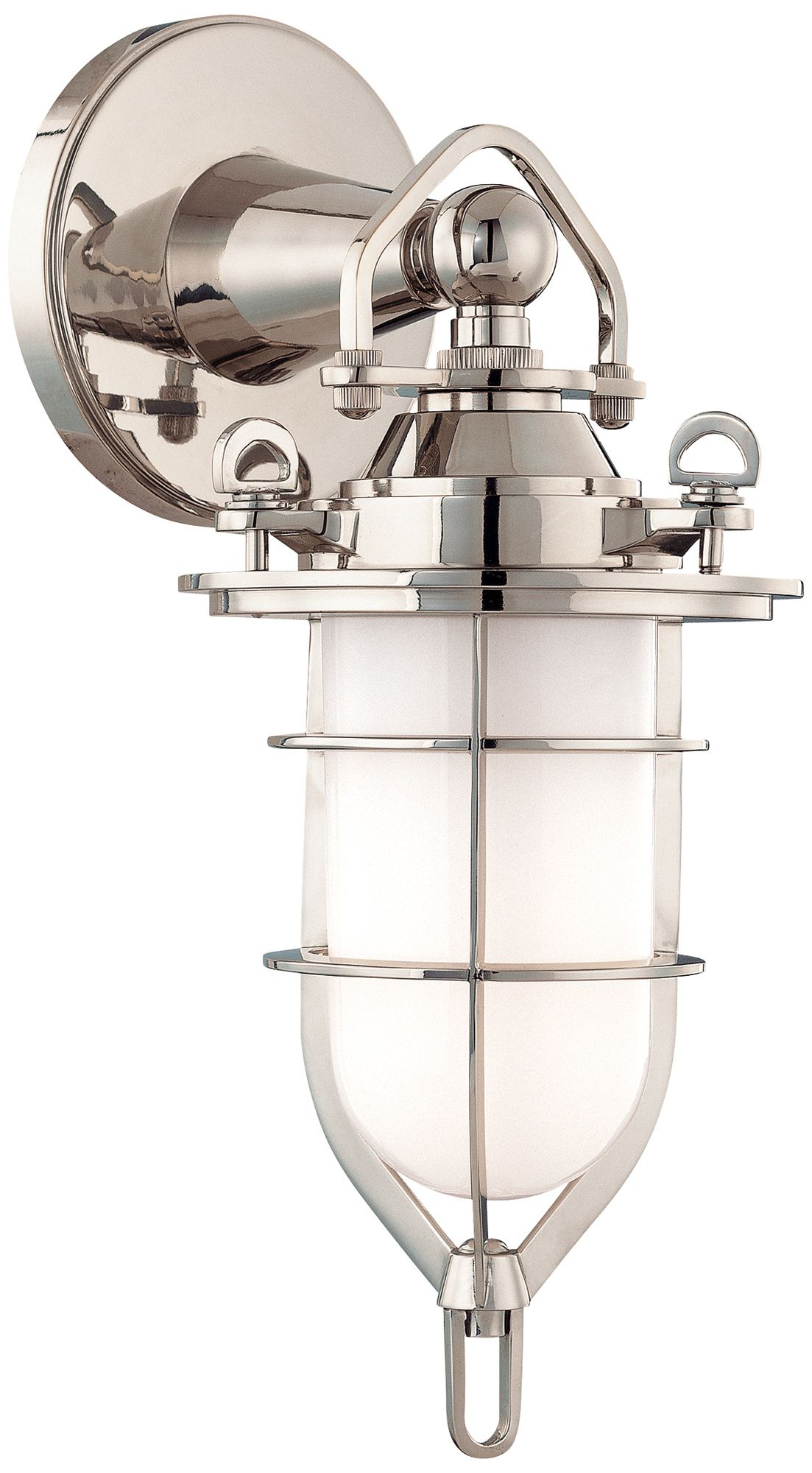 Hudson Valley New Canaan 15"H Polished Nickel Wall Sconce