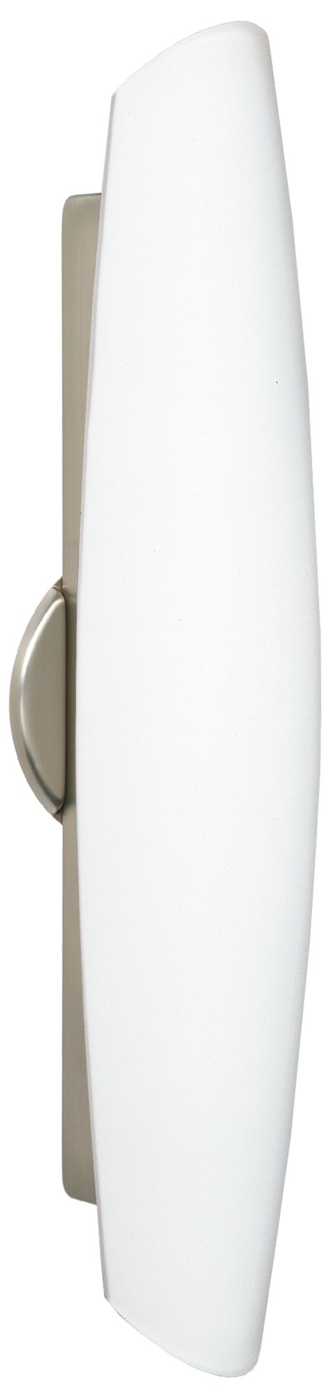 Besa Aero 21 1/4" High Satin Nickel Sconce