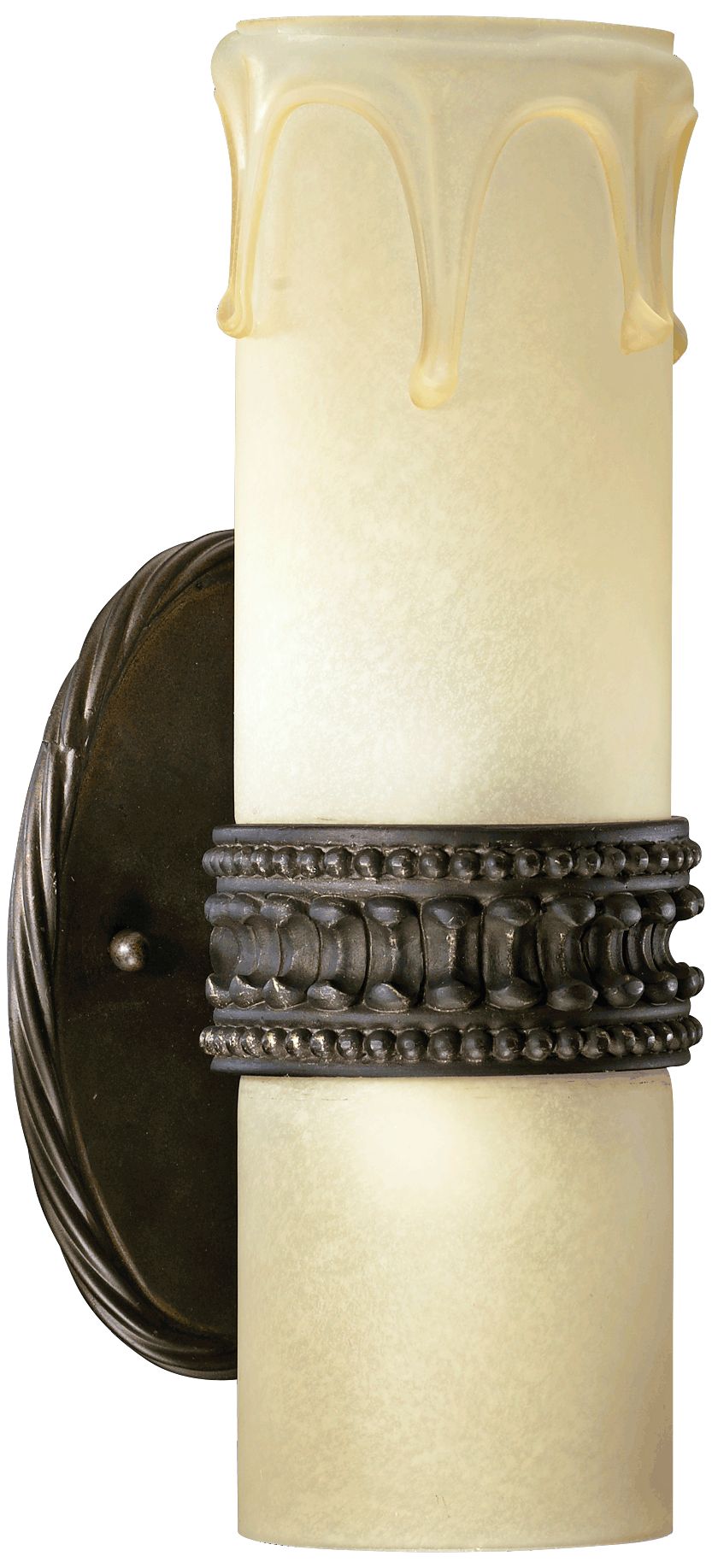 Quorum Alameda 16" High Oiled Bronze Wall Sconce