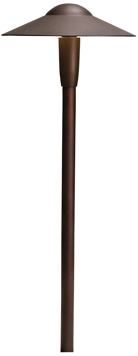Kichler Landscape 8 1/4" Wide LED Bronze Dome Path Light V7428