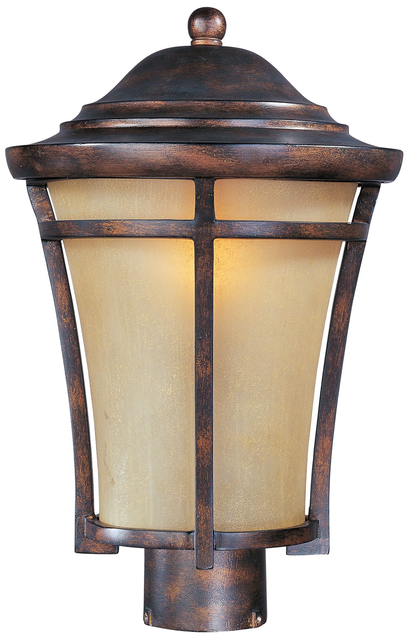 Maxim Balboa VX 15 1/2" High Copper Outdoor Post Light