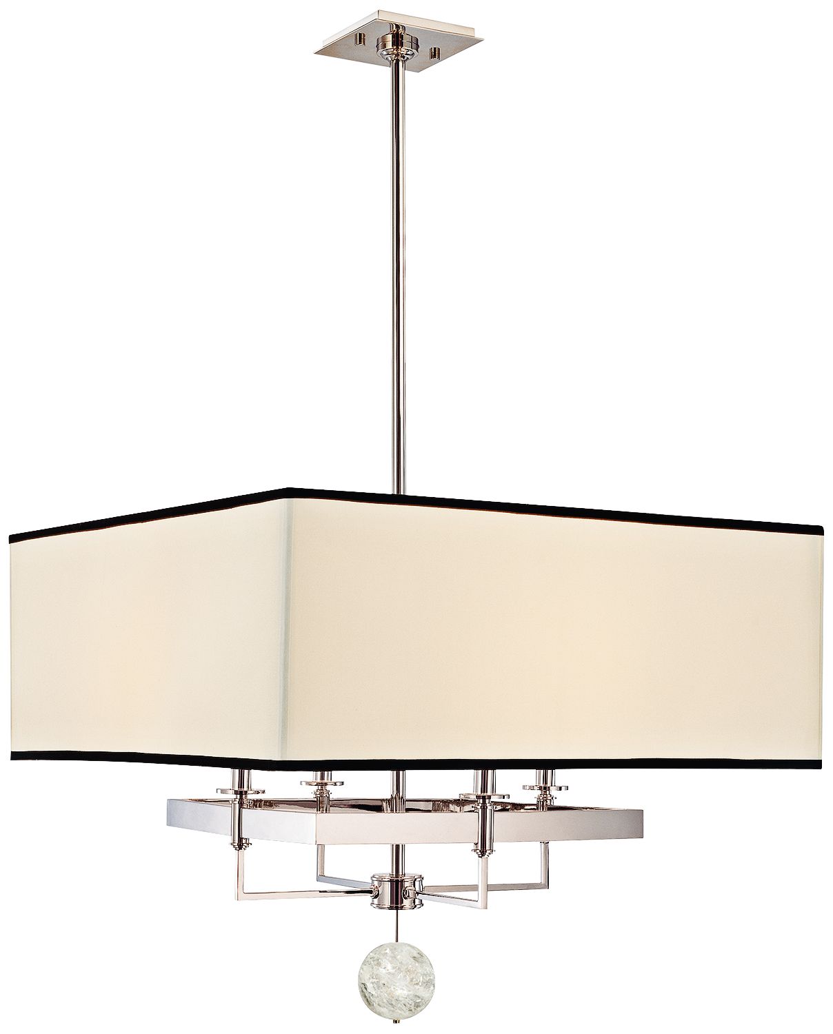 Hudson Valley Gresham Park 24"W Polished Nickel Chandelier
