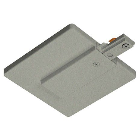 Juno Live End Connector with Cover in Silver