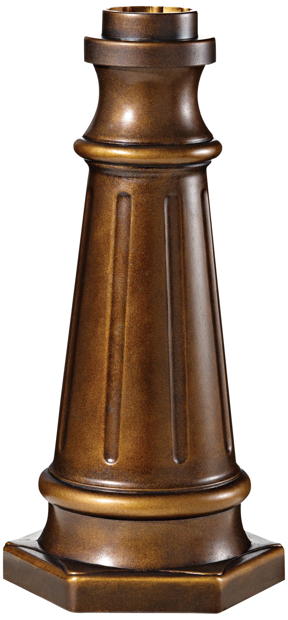 Feiss Slip-On Astral Bronze Outdoor Light Post Base