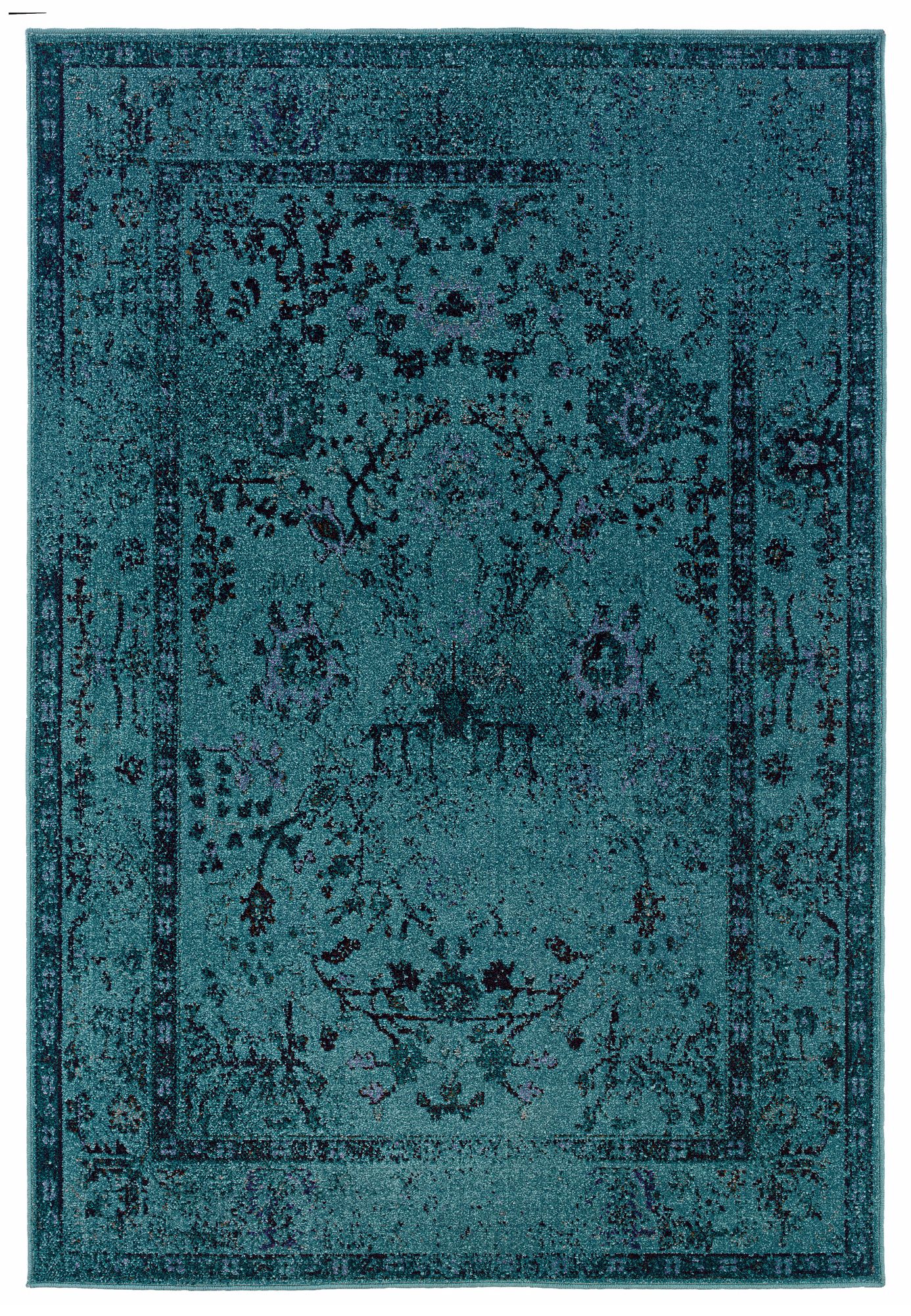 Oriental Weavers Revival 550H Aqua Area Rug