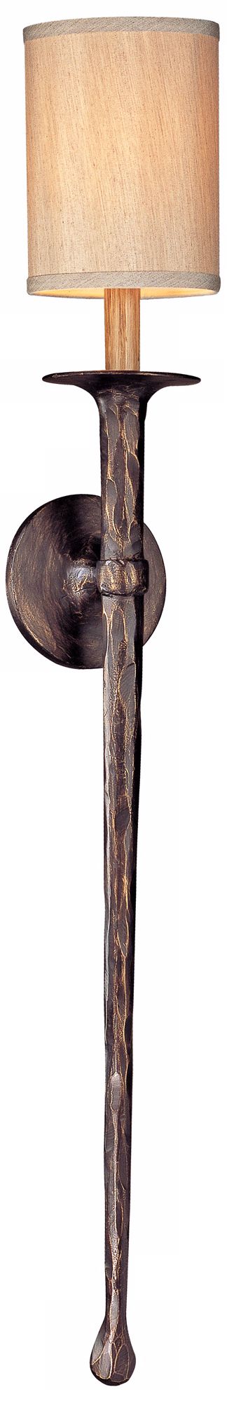 Faulkner 36" High Pompeii Bronze Wall Sconce