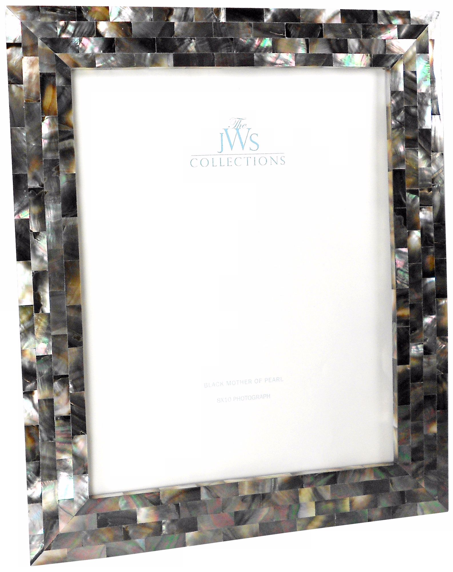 Black Mother of Pearl 8x10 Photo Frame W4955 Lamps Plus