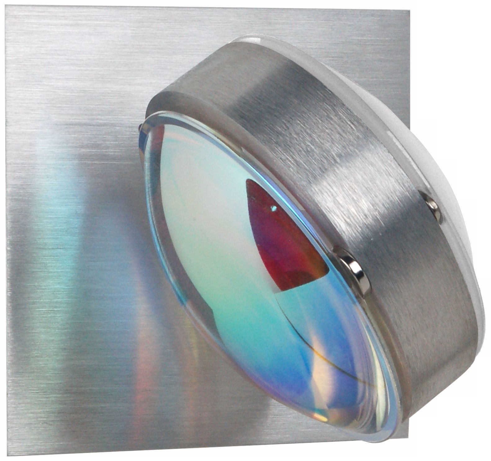 Besa Optos 3 1/2" Wide Aluminum Cool and Warm Wall Sconce